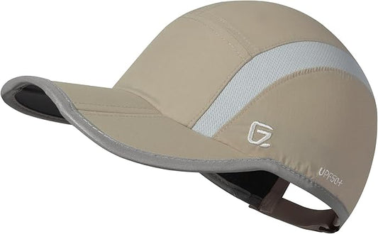 GADIEMKENSD Reflective Folding Outdoor Hat Unstructured Design UPF 50+ Sun Protection Sport Hats for Womens and Mens