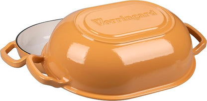 VORRINGARD Enameled Cast Iron Sourdough Bread Oven, Dutch Oven, Loaf Cast Iron - Image 4