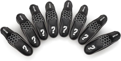 mytag 8PCS Golf Hybrid Iron Covers Set, Knit Hybrid Head Covers, Fits Cobra T - Image 4