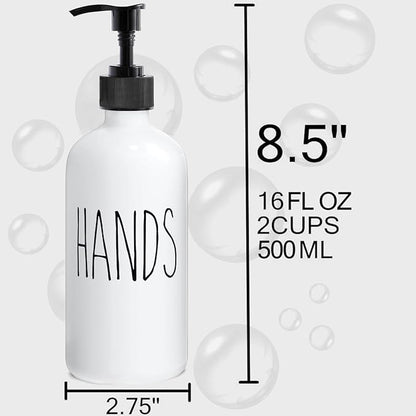 MOMEEMO Soap Dispenser Set 2 Pack, Contains Dish and Hand Soap Dispenser. - Image 2