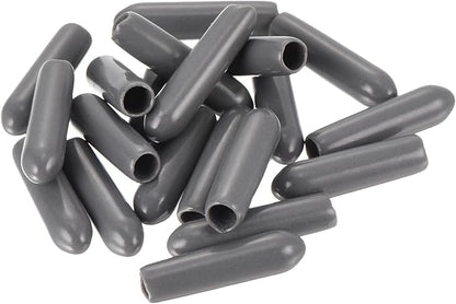 uxcell 20pcs Rubber End Caps 3mm ID Vinyl PVC Round Tube Bolt Cap Cover Screw - Image 4