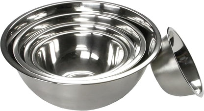 Chef Craft Brushed Mixing Bowl, 3/4 Quart, Stainless Steel - Image 2