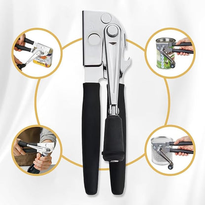 NUFR Crank Can Openers Manual, Heavy Duty Commercial Can Opener - Image 3