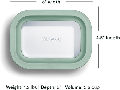 Caraway 6pc Glass Food Storage Set - Image 3
