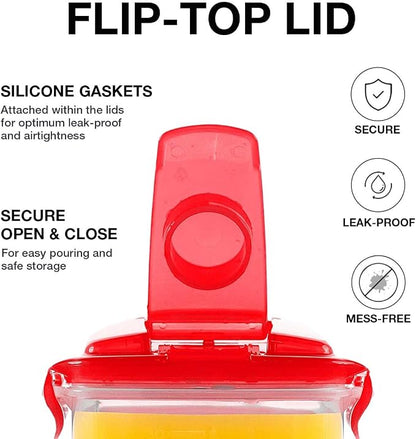 LocknLock Aqua Fridge Door Water Jug | Clear Pitcher | BPA Free Plastic Pitcher - Image 5