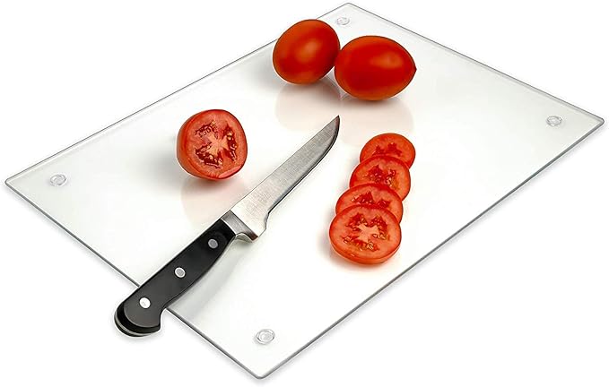 Tempered Glass Cutting Board – Long Lasting Clear Glass – Scratch Resistant - Image 3