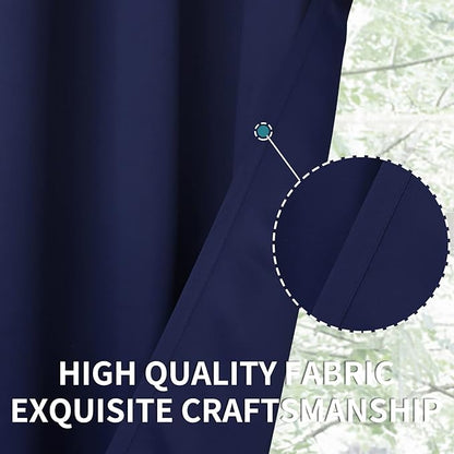 BGment Small Blackout Curtains 36 Inch Length - Image 5