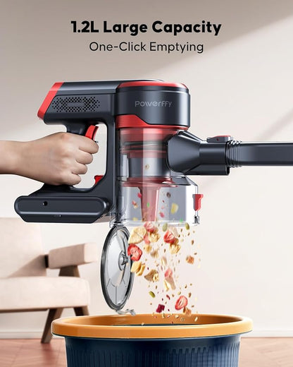 Cordless Vacuum Cleaner, 40kPa/450W Stick Cordless Vacuum Up to 55 Mins Runtime - Image 7
