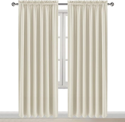 DWCN Blackout Curtains for Living Room Thermal Insulated, Energy Saving & Noise - Image 9