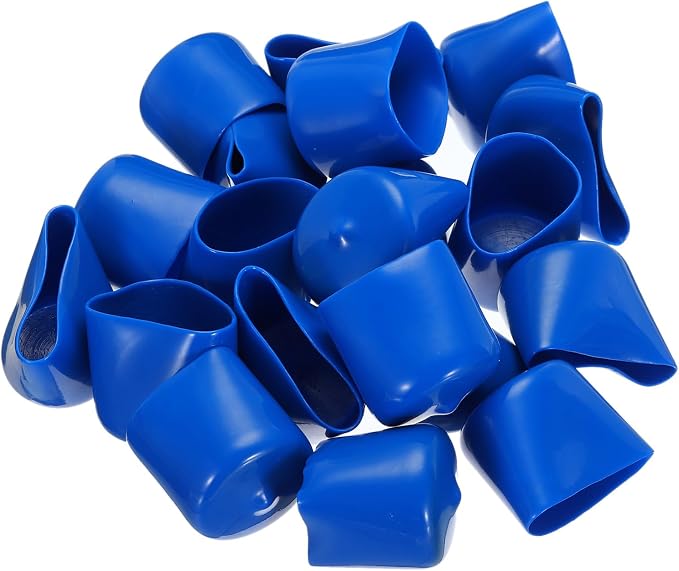 uxcell 20pcs Rubber End Caps 34mm ID Vinyl PVC Round Tube Bolt Cap Cover Screw - Image 4