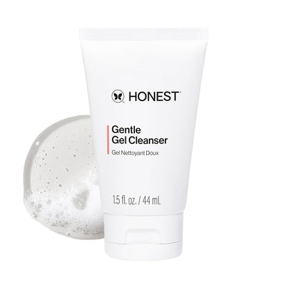Honest Beauty Mini Gentle Gel Daily Face Cleanser | Calms, + Hydrates | Vegan + by HonestBeauty