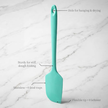 600ºF Heat Resistant Spatula, 11.34 inch High Heat Food Safe Semless Kitchen - Image 9