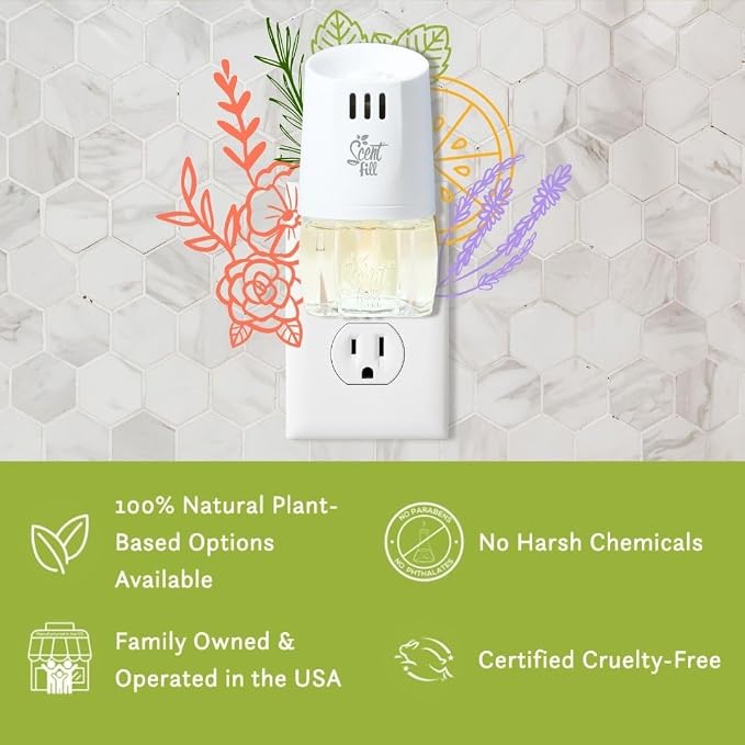 Scent Fill Coffee House Plug in Air Freshener, Scented Oil Refills, 2 Refills + - Image 5
