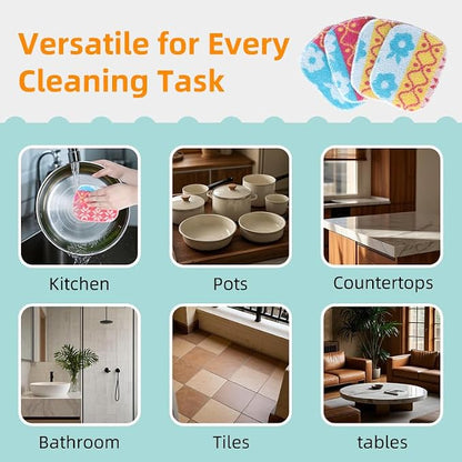 Amarelle Scrub, Eco-Friendly Reusable Dish Scrubbers - Image 4