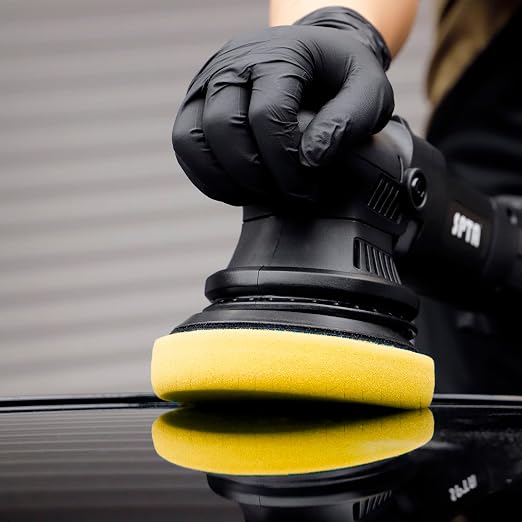 Yellow Medium Cut Pad, Polishing and Waxing - Image 8