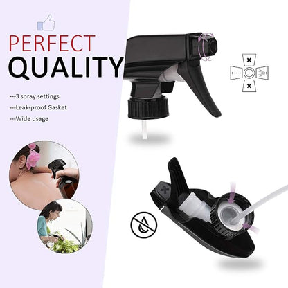AMORIX 24PCS Trigger Sprayer Black Spray Top - Image 3