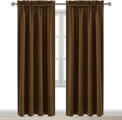 DWCN Blackout Curtains for Bedroom – Rod Pocket Thermal Insulated Noise - Image 9