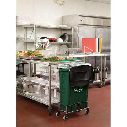 Rubbermaid Commercial Products SLIM JIM Plastic Rectangular Trash/Garbage - Image 3