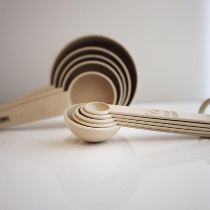 Beille 7pc Wheat Straw Complete Kitchen Utensils Set - Image 9