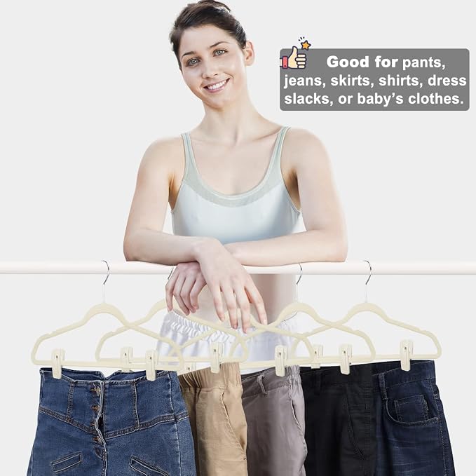 Velvet Hanger Clips for Velvet Hangers - Image 4