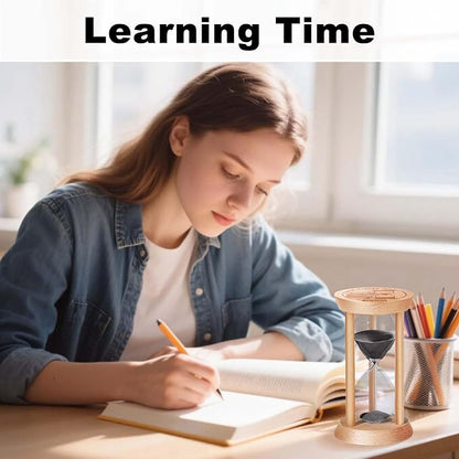 5 Minute Hourglass, 5 Min Wooden Sand Timer, Wood Sand Watch, Five Minute Mini - Image 7