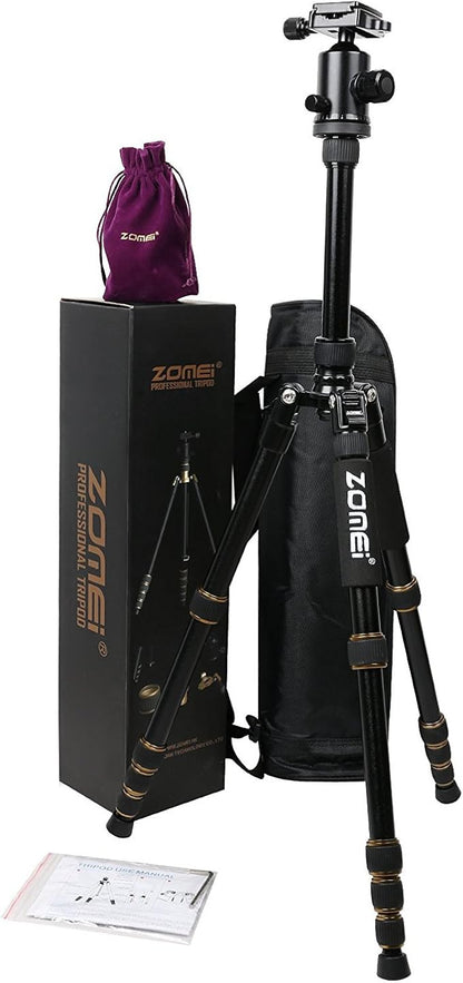 ZoMei Z669 Magnesium Aluminum Alloy Travel Camera Tripod with Ball Head for Canon,Sony,DSLR