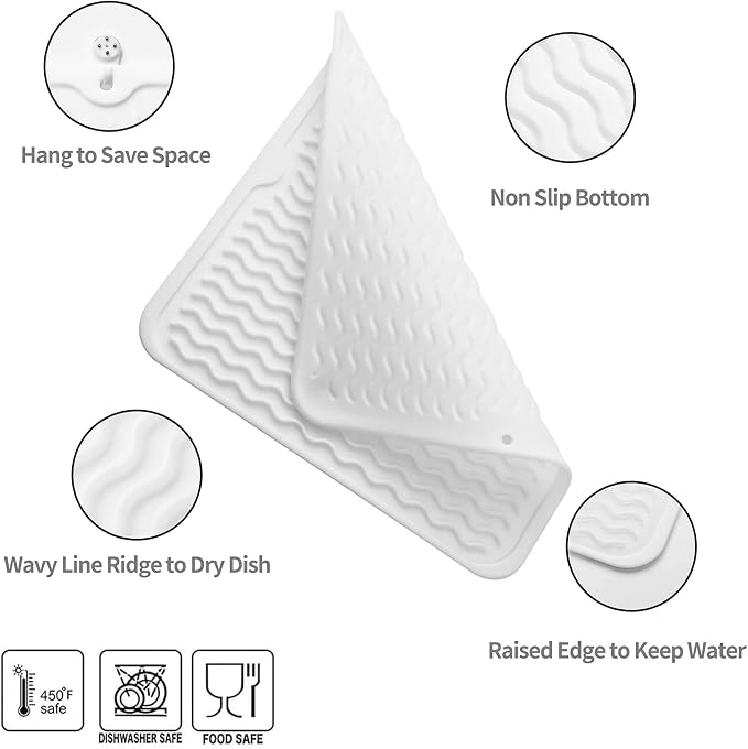 MicoYang Silicone Dish Drying Mat - Image 3