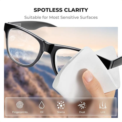 K&F CONCEPT 6 Pack Lens Cleaning Cloth | Microfiber Cleaning Cloth | Glasses - Image 2