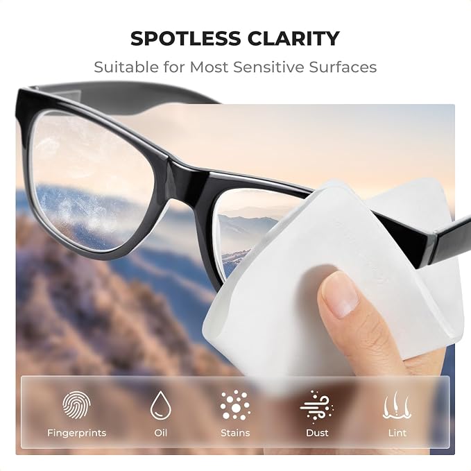 K&F Concept 30 Pack Lens Cleaning Cloth | Microfiber Cleaning Cloth | Glasses - Image 2