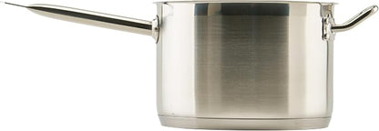 Winco Heavy-Duty Stainless Steel Sauce Pan - Image 3