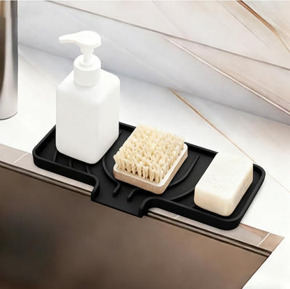 GUUKIN Sponge Holder for Kitchen Sink, Sink Caddy and Soap Tray | 10x4 inch - Image 7