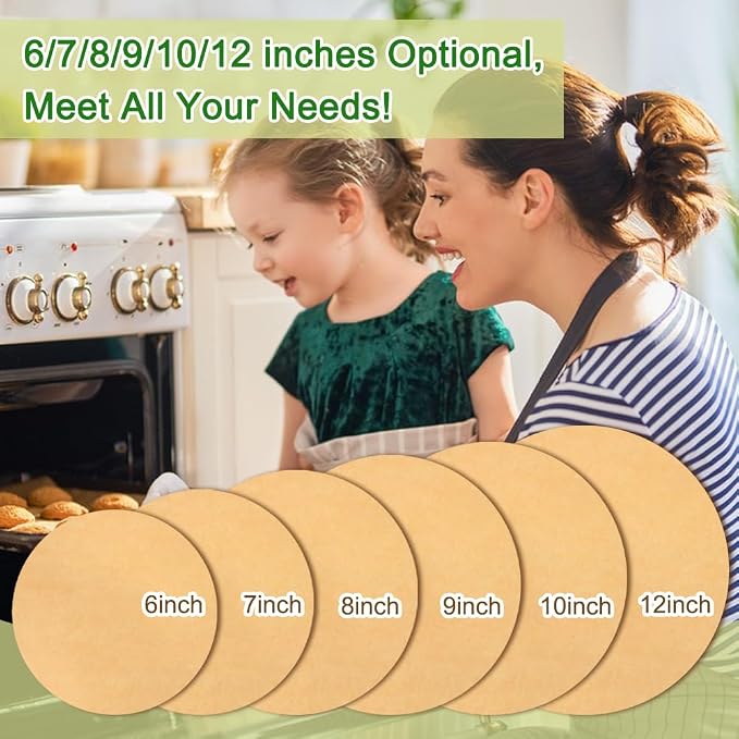 BOYAN 6 Inch Parchment Paper Rounds, Hamburger Patty Paper/Burger Press Paper - Image 8