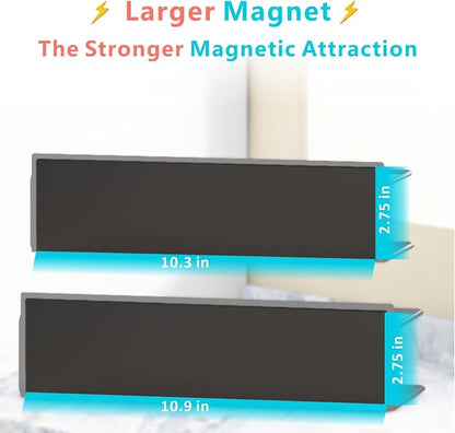 Magnetic Spice Rack For Refrigerator, Magnetic Fridge Shelf For Kitchen - Image 5