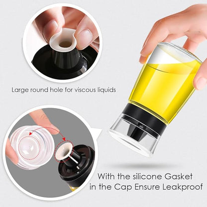 Outdoor Oil Dispenser Bottle for Camping, 160 ml/5.4 oz Glass Olive Oil and - Image 4