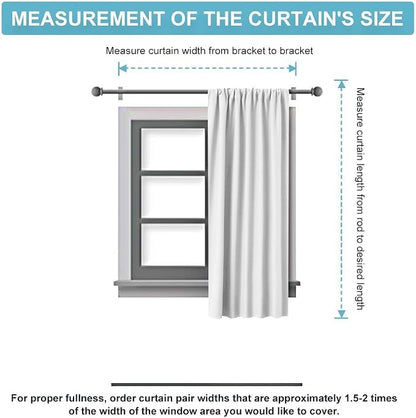RYB HOME Blackout Curtains for Bedroom - Image 8