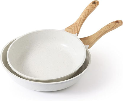 SENSARTE Nonstick Frying Pan Skillets, Healthy Cookware Chef's Pan, Free of by SENSARTE
