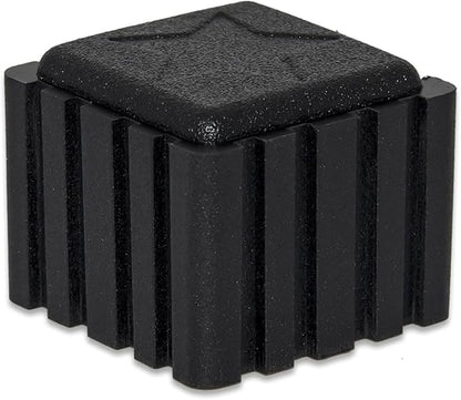 Flyshop Anti-Skid Non-Marking Synthetic Rubbr Patio Chair Table Leg Caps Square - Image 4