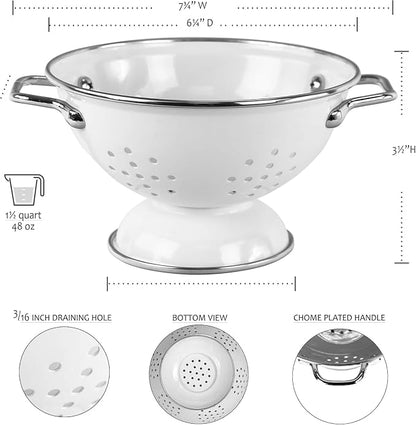 Reston Lloyd Calypso Basics Powder Coated Enameled Colander - Image 4