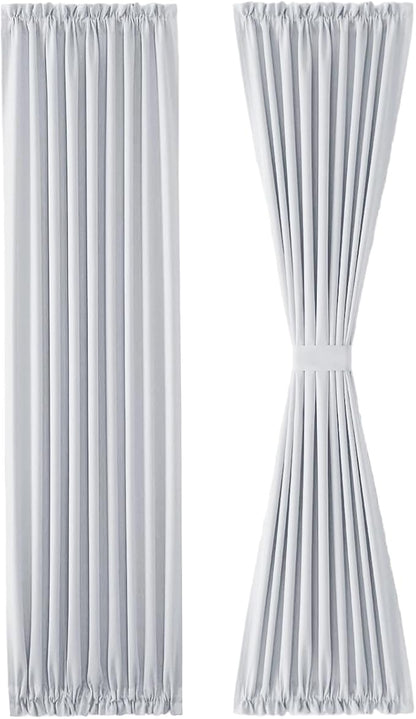 DWCN French Door Curtains – Rod Pocket Thermal Curtain - Image 7