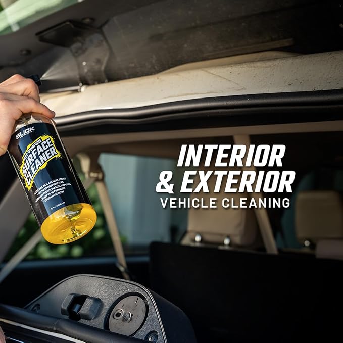 Slick Products All-Purpose Surface Cleaner – Vehicle Interior & Exterior Spray - Image 8