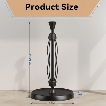 Countertop Paper Towel Holder, Premium Stainless Steel Kitchen Roll Holder - Image 7