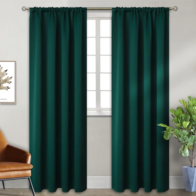 BGment Blackout Curtains 90 Inch Length 2 Panels by BGment