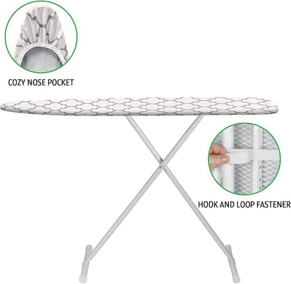 Ironing Board Cover and Pad 15x54 Inch Standard Ironing Board Cover - Image 4