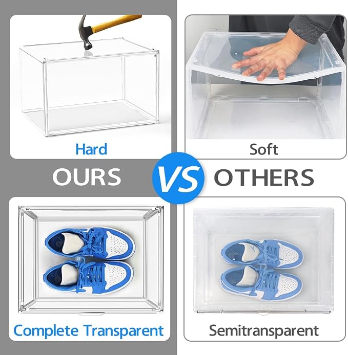 Acrylic Shoe Boxes Sneaker Storage - Image 2