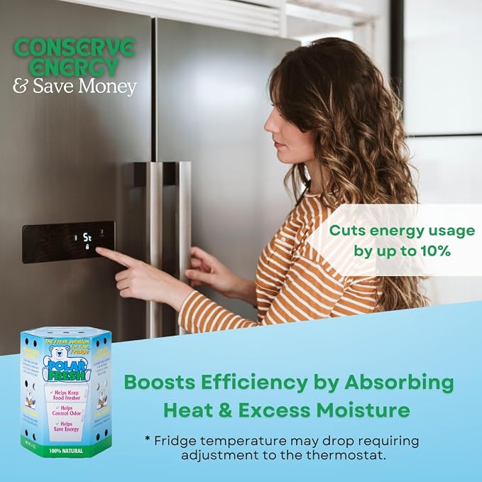 All-in-1 Refrigerator Deodorizer & Produce Saver by Polar Fresh – Fridge Odor - Image 8