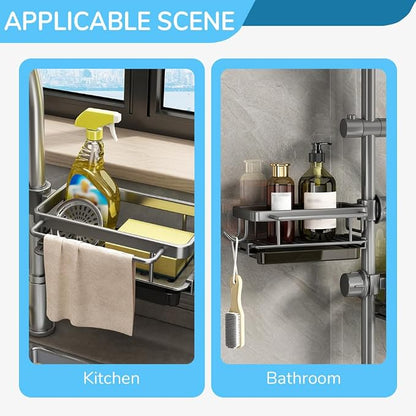 Sink Organizer Rack for Kitchen and Bathroom, 2024 New Kitchen Sink Faucet - Image 7
