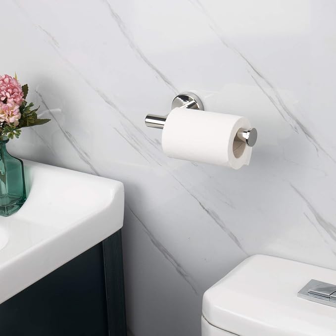 NearMoon Bathroom Toilet Paper Holder, Premium SUS304 Stainless Steel Rustproof - Image 3