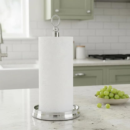 KASUNTO Paper Towel Holder Steel Paper Holder countertop，Black Paper Towel - Image 6