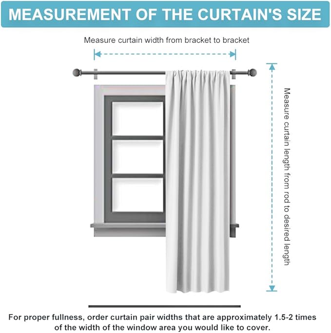 RYB HOME Blackout Curtains Pair - Countryside Portable Drapes with Rod Pocket Hanging Light Block Privacy Wall Panels for Foyer Entryway Bathroom Bedroom, W 42 x L 72 in, Navy Blue, 2 Pcs