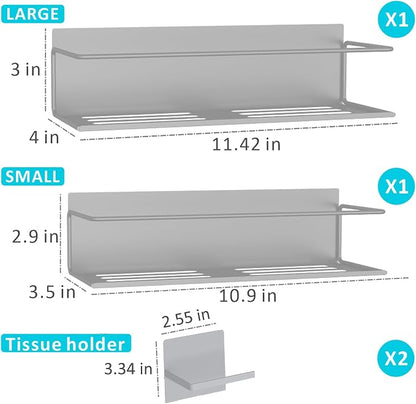 Magnetic Spice Rack For Refrigerator, Space Saving Magnetic Shelf For Fridge - Image 2